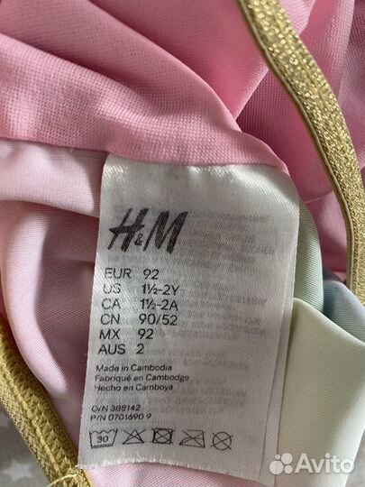 Купальники H&M для девочки 80 86 92