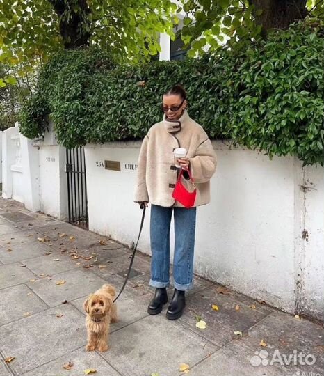 Дубленка zara