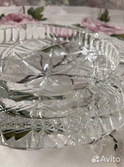 Хрустальная пепельница СССР