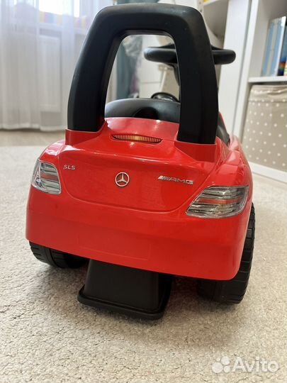 Машинка каталка толокар mercedes