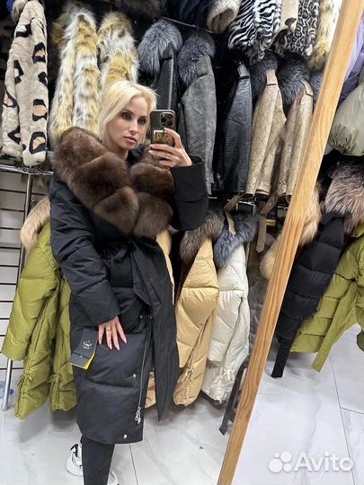 Женский зимний пуховик