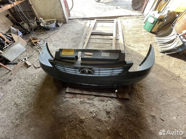 Бампер на priora 1