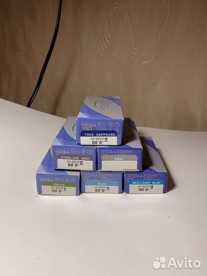 Цветные линзы для глаз