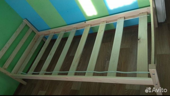 Подростковая кровать без покраски 190х80