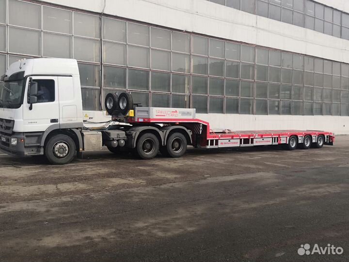 Аренда низкорамного трала Mercedes-Benz Actros