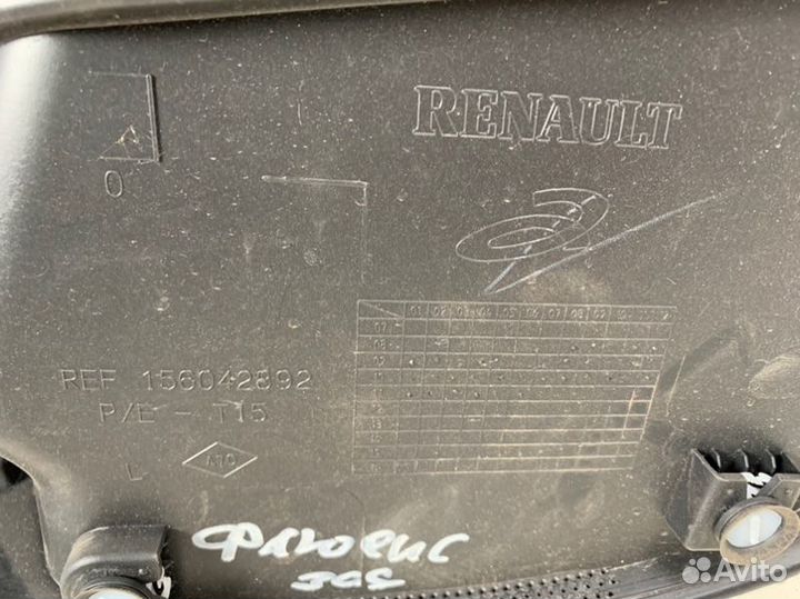 Обшивка двери задняя левая Renault Fluence L30R