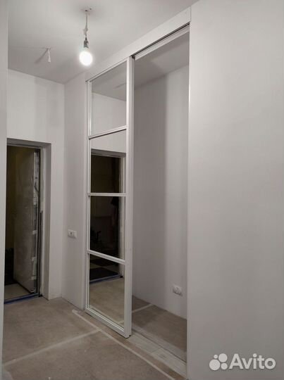 Перегородки алюминиевые стеклянные