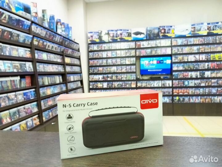 Nintendo Switch oled сумка Carry Case Red