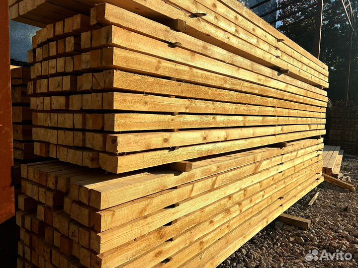 Доска обрезная 25х150х6000мм