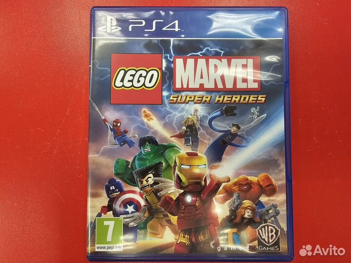 Игра lego Marvel Super Heroes PS4