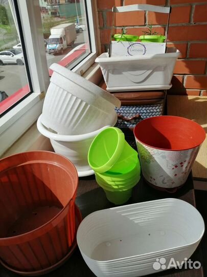 Цветочные горшки и кашпо