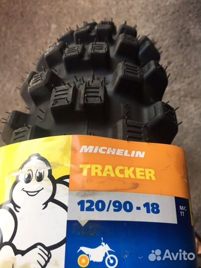 Мото шина 120 90 18 michelin tracker 2022г