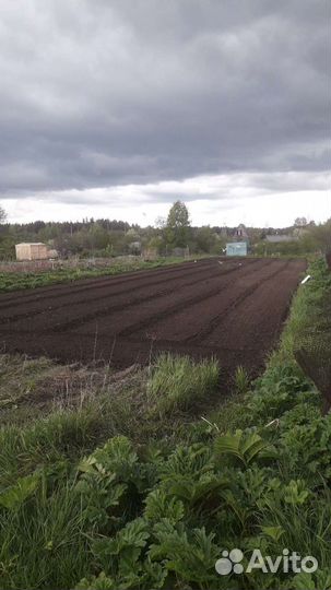 Вспашка фрезой