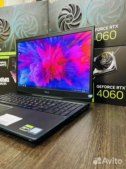 Игровой ноутбук dell i5-9300h/GTX-1650