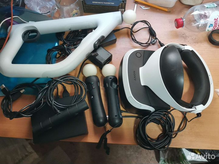 Шлем, процесорный модуль,VR playstation 4, ps4