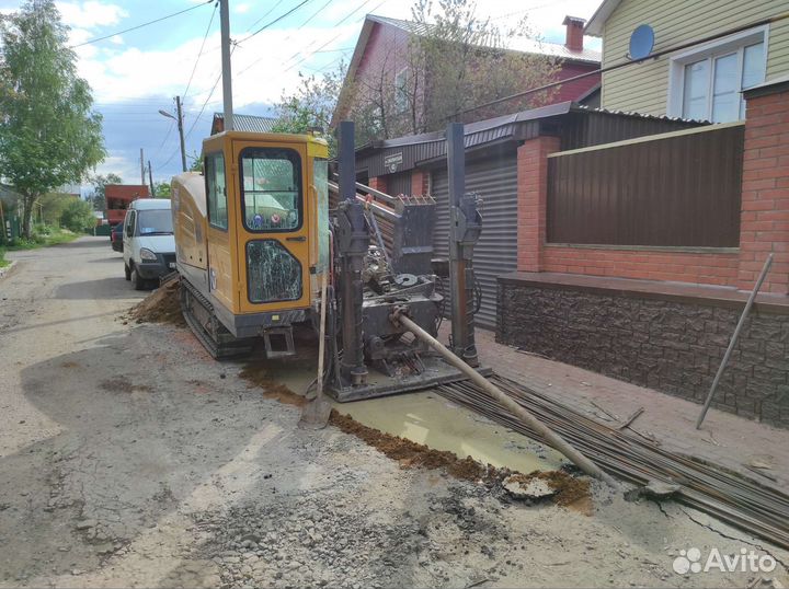 Прокол гнб, гн бурение, прокол грунт