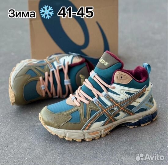 Кроссовки мужские зимние asics