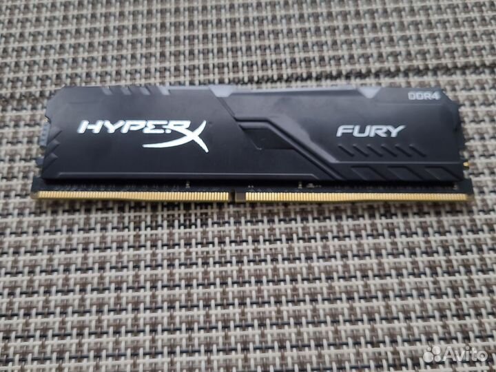 Оперативная память ddr4 hyperx fury 16gb