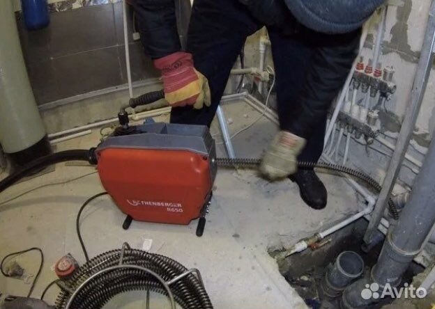 Устранение засора.Сантехник.Прочистка канализации