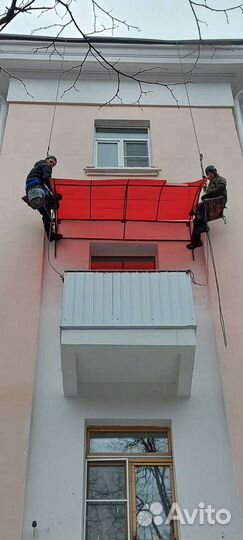 Утепление стен фасада