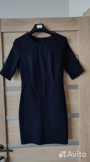 Платье синее