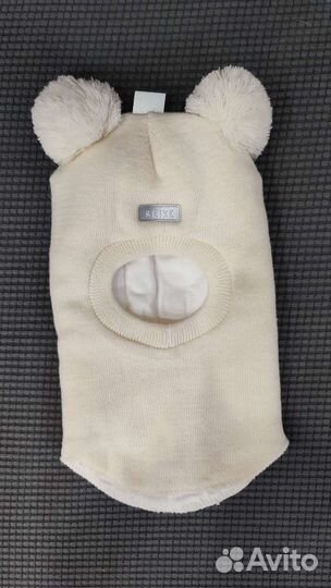 Шапка-шлем тёплая