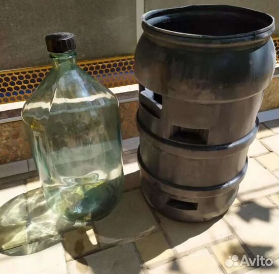 Бутыль стеклянная 20 литров