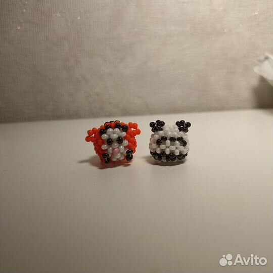 Мини амигуруми из бисера