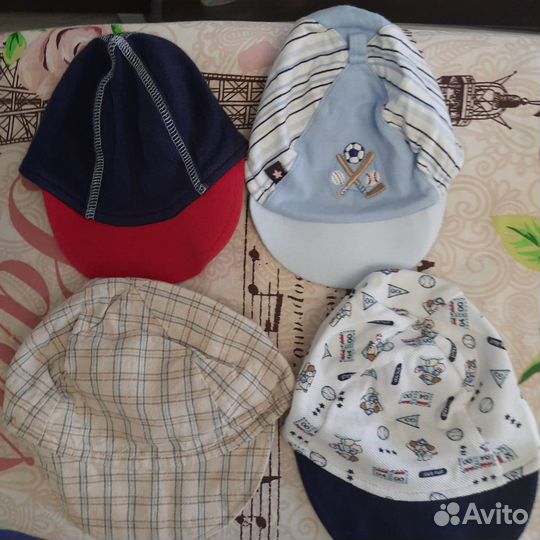 Кепки для мальчика 1-2 года