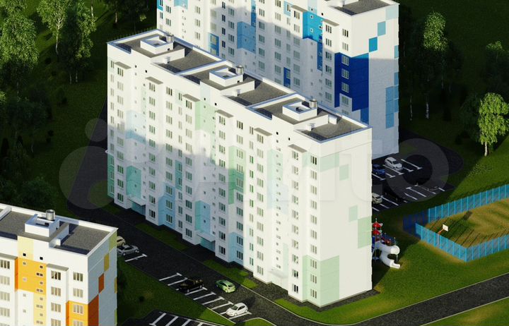 2-к. квартира, 74,1 м², 3/10 эт.