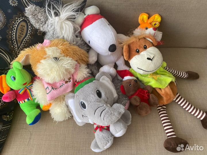 Мягкие игрушки пакетом