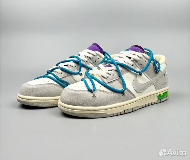 Кроссовки Nike SB Dunk low x Off White