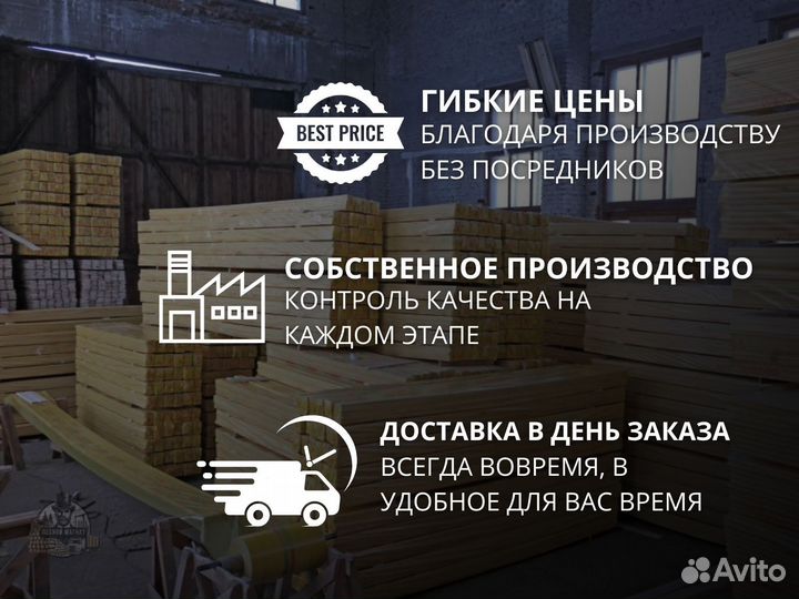 Имитация бруса для отделки