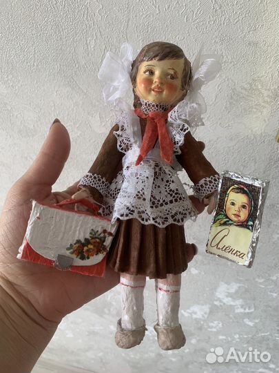 Ватная игрушка