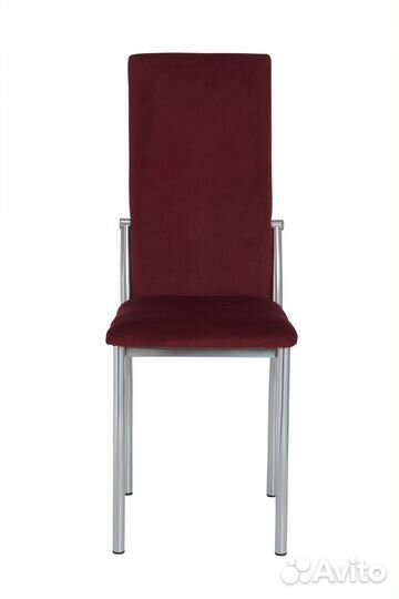 Стул пекин хром/тк. Киви 66 винный