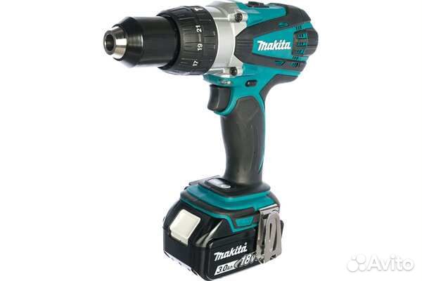 Аккумуляторная дрель-шуруповерт Makita DHP458RFE