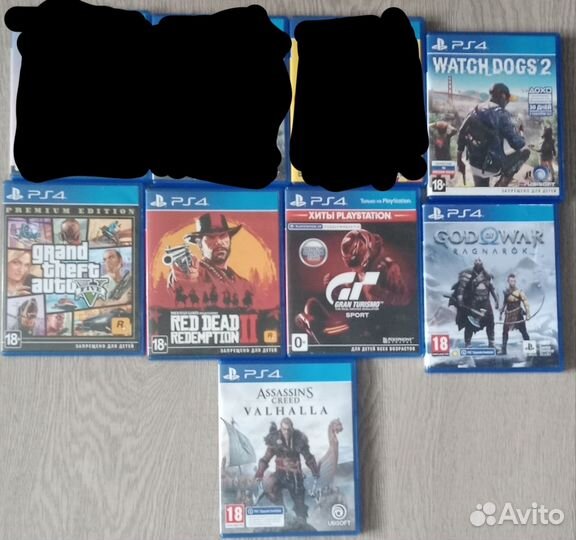 Диски на playstation 4