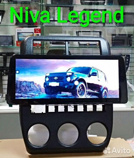 Niva legend магнитола Android в стиле Lexus