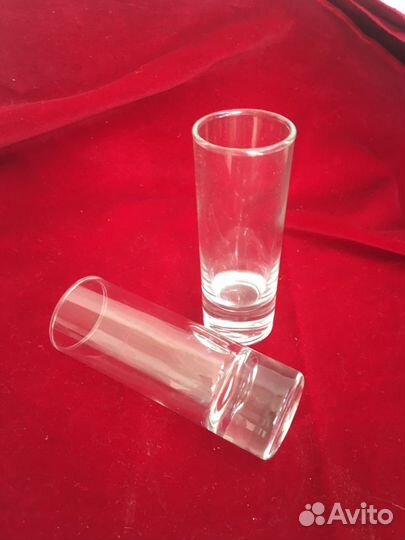 Стильные стопки стекло цена за 8 штук