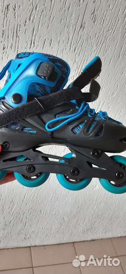 Роликовые коньки детские раздвижные