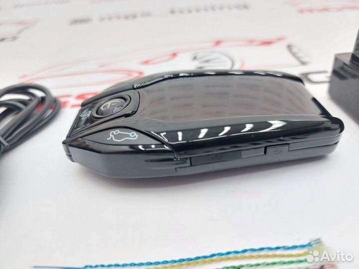 Смарт ключ универсальный дизайн BMW черный