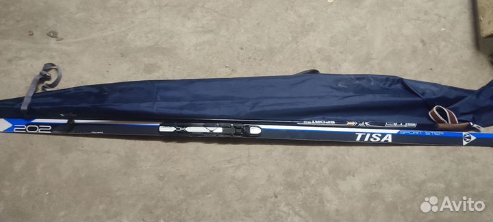 Лыжи беговые tisa Sport Step Blue (голубой)