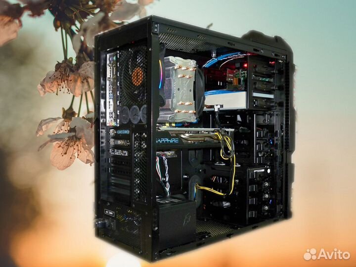 Игр пк Intel Core i7-4770K/ 16gb/ RX 570 4GB/SSD
