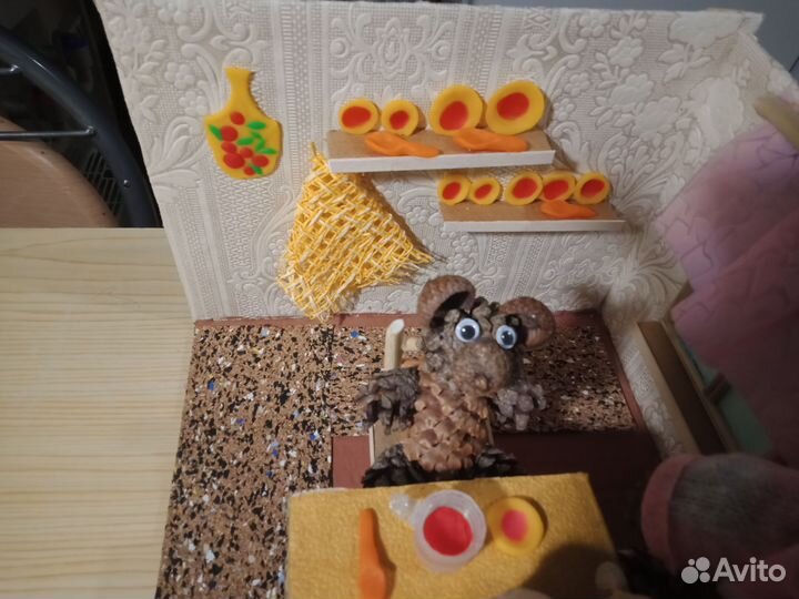 Поделка в сад, три медведя