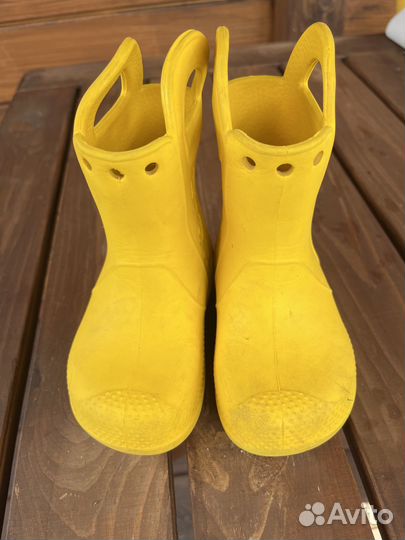Резиновые сапоги Crocs C7 оригинал