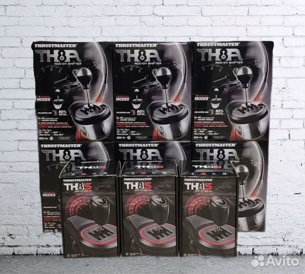 Новые Шифтеры ThrustMaster TH8S и TH8A кпп
