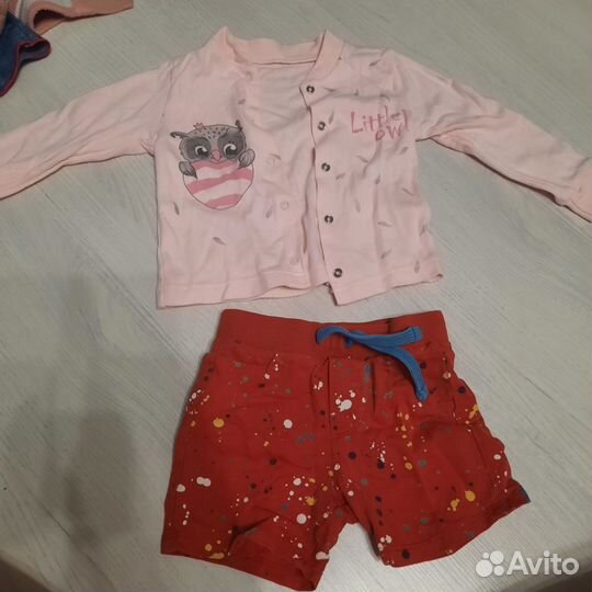 Пакет одежды для девочки 80