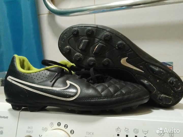 Бутсы nike tiempo шиповки