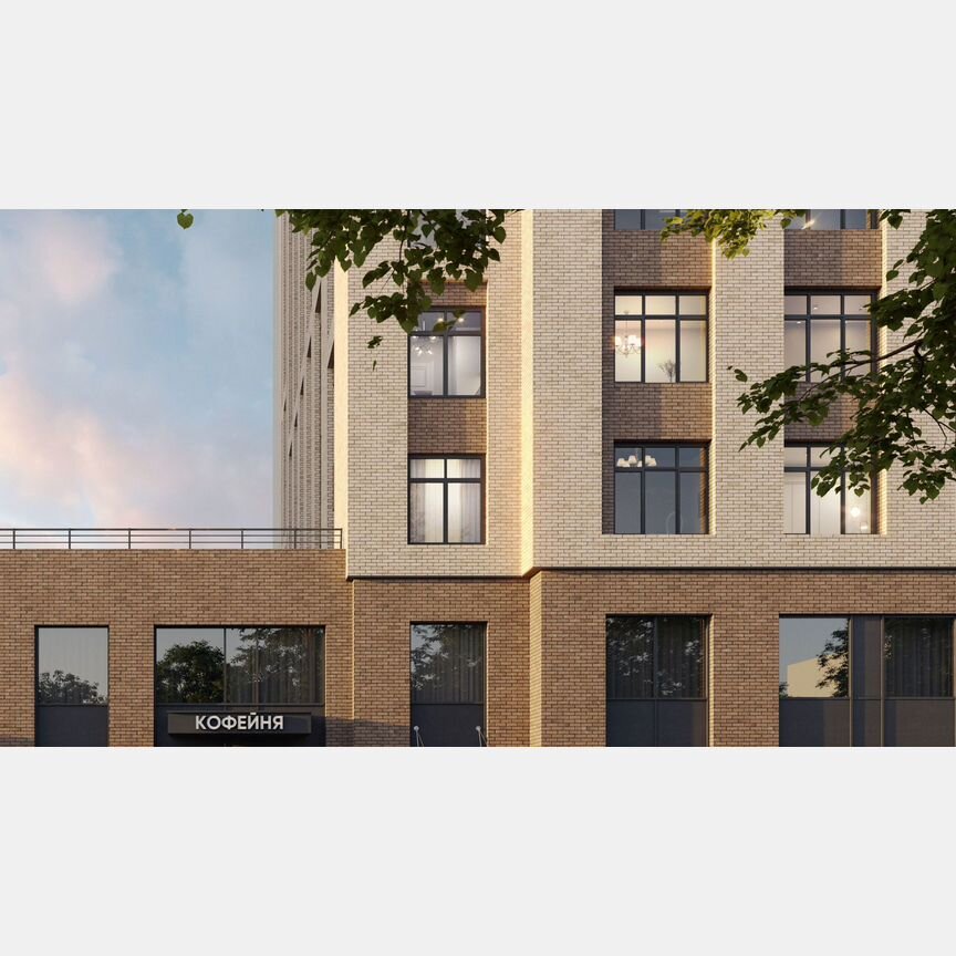 1-к. квартира, 38,1 м², 10/12 эт.