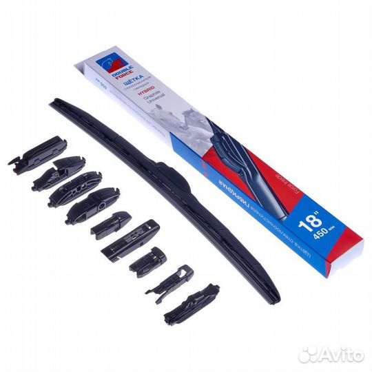 Щетка стеклоочистителя гибридная Double Force 4